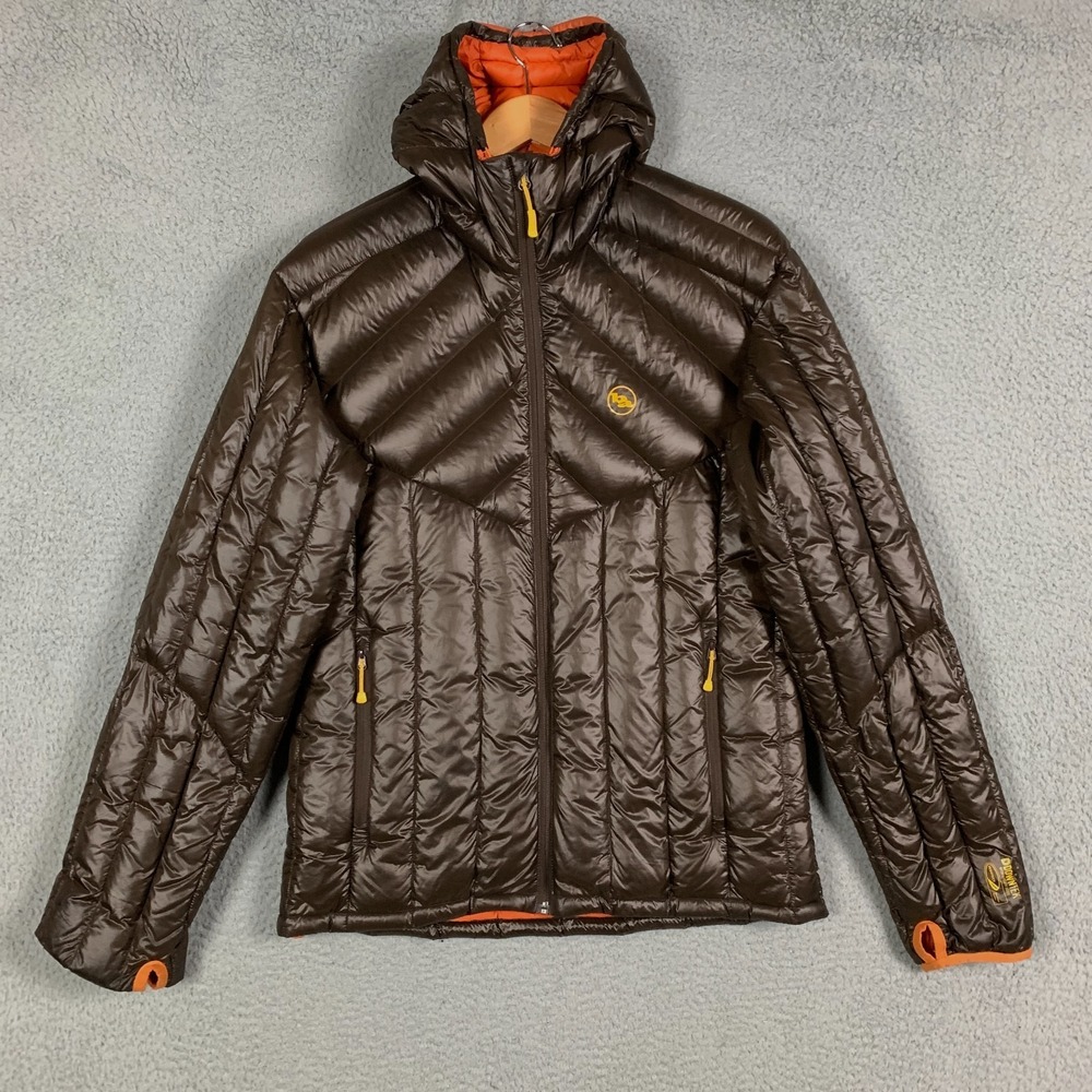 Big Agnes Shovelhead Jacket Men's Medium M Brown Downtek Water Repellent Puffer